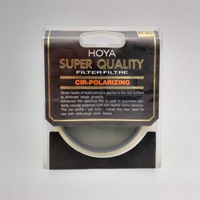 Hoya 67mm Super CIR-PL Polarizing Filter für Kamera - TOP Zustand   - OVP  