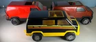 Vintage Tonka Sports Van Lot of 3 1970s Custom Vans
