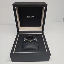 Rado Centrix Automatic Black Ceramic, S/Steel, Mens' Dress Watch