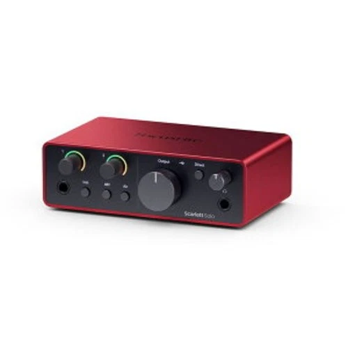 Focusrite Scarlett Solo 4. Gen USB Audio Interface (Gen4) - Neu/Unbenutzt