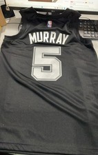 Dejounte Murray San Antonio Spurs Jersey Nike City Vintage NBA Basketball Sz 44