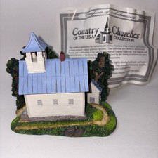 Vintage Country Churches of the USA Collection Cades Cove Tennessee Figure