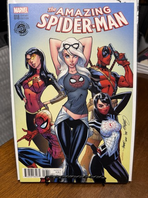 #ad Amazing Spider Man 18 Decomixado Black Cat J Scott Campbell Variant 2016 Clean $110.00