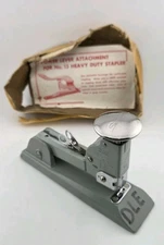 Vintage Swingline Heavy Duty Gray Steel Stapler No. 13 Made in USA Mid-Century