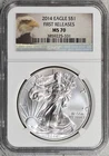 2014 American Silver Eagle NGC MS70 Perfect! #7GDW