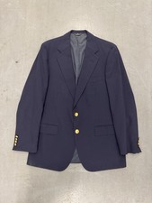 VTG Polo University Club by Ralph Lauren Navy Blazer with Gold Buttons M - USA