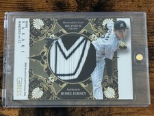 Roki Sasaki BBM 2021 GENESIS Japan Home Jersey Patch Card Limited #/30