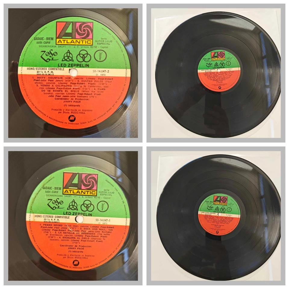 Led Zeppelin - Untitled    Argentina, 1973 - Image 3 of 4