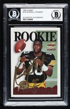 BAS 1995 Score Summit Rookie Kordell Stewart #159 BGS Authentic Auto 3c7