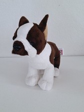 Ganz Webkinz Brown Boston Terrier 9" Plush No Code HM722 Free S H