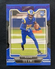 2021 Panini Playbook - Rookie Tutu Atwell #119 Purple (RC)