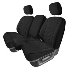 Custom Fit Car Seat Covers Specifically Made for Front Set Black Neoprene
