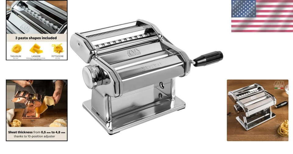 Traditional Manual Pasta Maker, Italian Design - Image 2 of 4