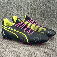 Puma King Ultimate FG/AG KidSuper Black Electric Lime 108437-01 Men  s Size 10
