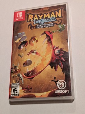 Rayman Legends Definitive Edition (Nintendo Switch, 2017) Damaged Case New