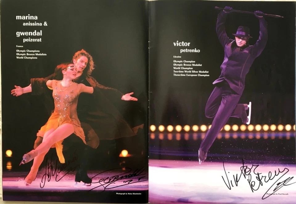 2006 Champions On Ice cast signed skating program Michelle Kwan Sasha Cohen +17 - Image 3 of 4