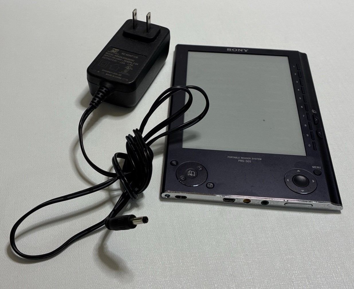 Sony PRS-505 6" Black eBook Reader