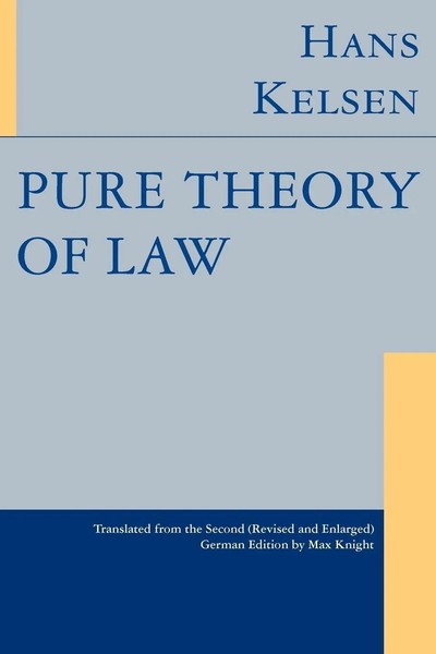 Pure Theory Of Law Hans Kelsen Taschenbuch Kartoniert / Broschiert Englisch 2009-image