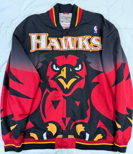 Mitchell & Ness Atlanta Hawks 1995-96 Hardwood Classics Warm Up Jacket 2XL