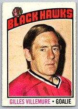 1976-77 O-Pee-Chee #61 Gilles Villemure (ref 171299)