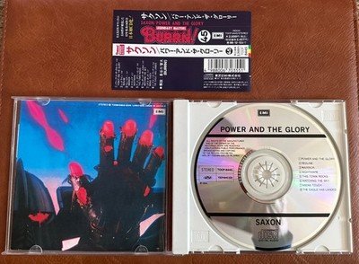 Saxon - Power and The Glory (CD, 1994) EMI TOCP-8445 BURRN! Legendary Masters