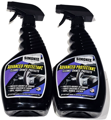 #ad 2 Pack Simoniz Advanced Protectant Cleans Shines Protects 24oz $29.99