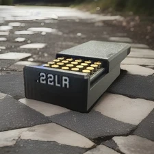 22LR Ammo Box Storage - 50 Rounds (Set Of 4)