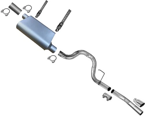 Taylor High Performance Muffler Tail Pipe Fits Ford F150 High Flow 2004-2014
