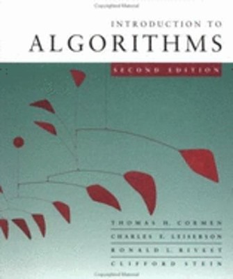 Introduction to Algorithms by Thomas H Cormen: Used