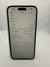 iPhone 14 Pro Max 128GB (Unlocked) 8305