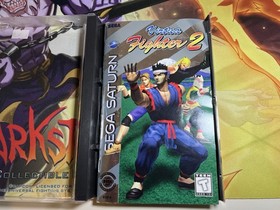 Virtua Fighter 2 Longbox ( Sega Saturn, 1996) CIB Complete With Manual *Tested*