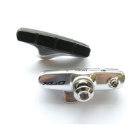Xlc Cartridge Road Bremsschuhe BS-R02 4Er Set, 55Mm, Schwarz/Silber