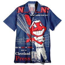 Cleveland Indians Unisex Hawaiian Shirt