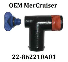 OEM MerCruiser Exhaust Manifold 90 Degree Fit...