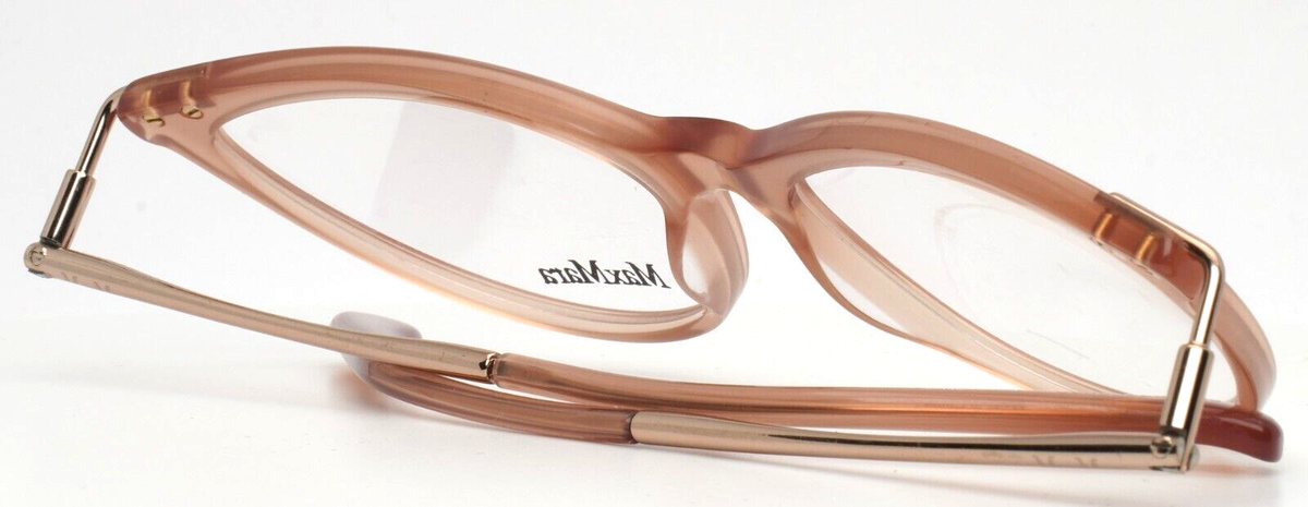 MAXMARA キャットアイクラス MM5049 059 Max Mara MM5049 059 Beige Plastic Cat Eye Optical Eyeglasses