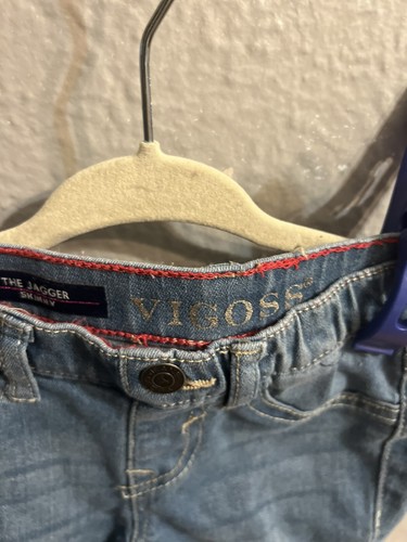 Girls size 4 blue Jean skinny vigoss With Unicorn Sequins - Picture 7 of 7