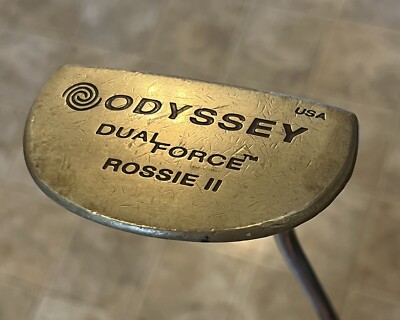 Odyssey Dual Force Rossie II Putter w/ Head Cover | eBay