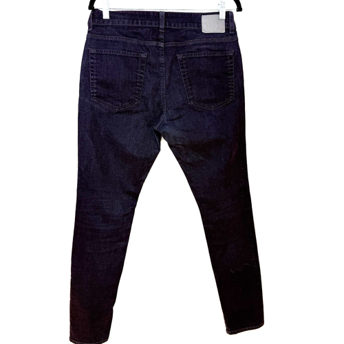 6397 Women’s Mini Skinny Jeans 30 Made in Italy Purple Velvet Stretch Denim Pant - Picture 3 of 13