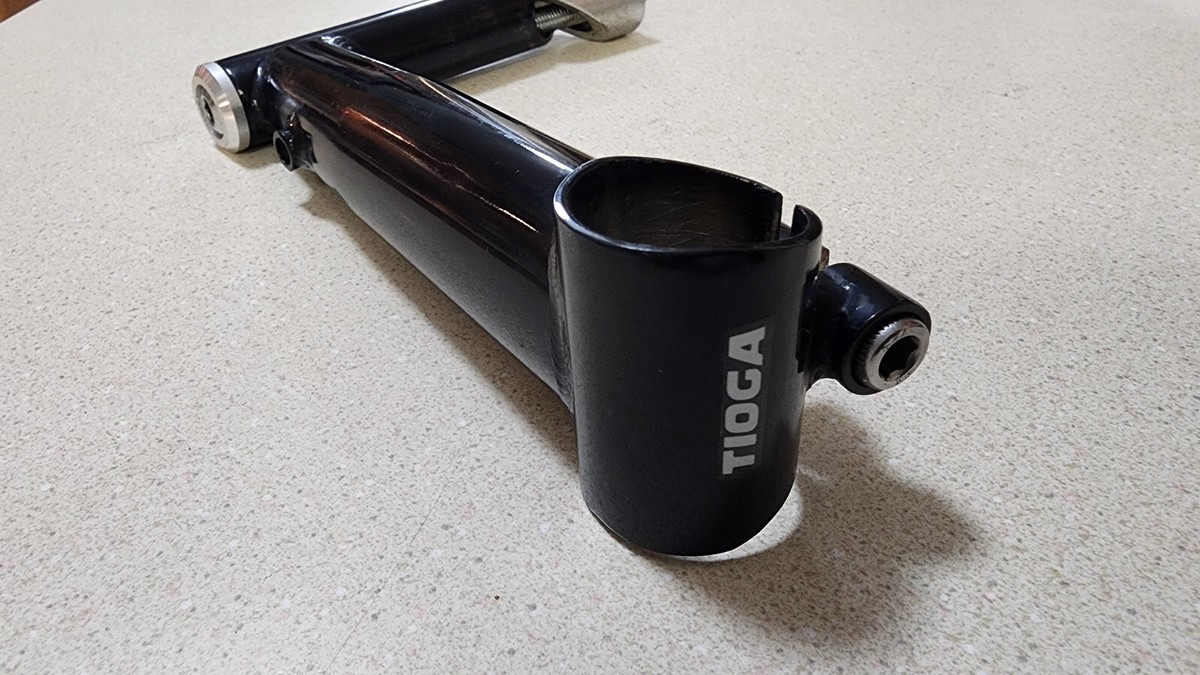 Tioga T-Bone quill mountain bike stem - vintage, 1 in, 145mm