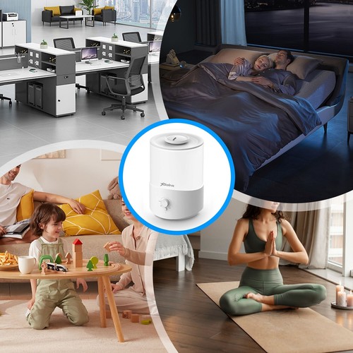 Stelive 2.5L Air Humidifier, Cool Mist Humidifier, Top Fill Humidifier - Picture 8 of 12
