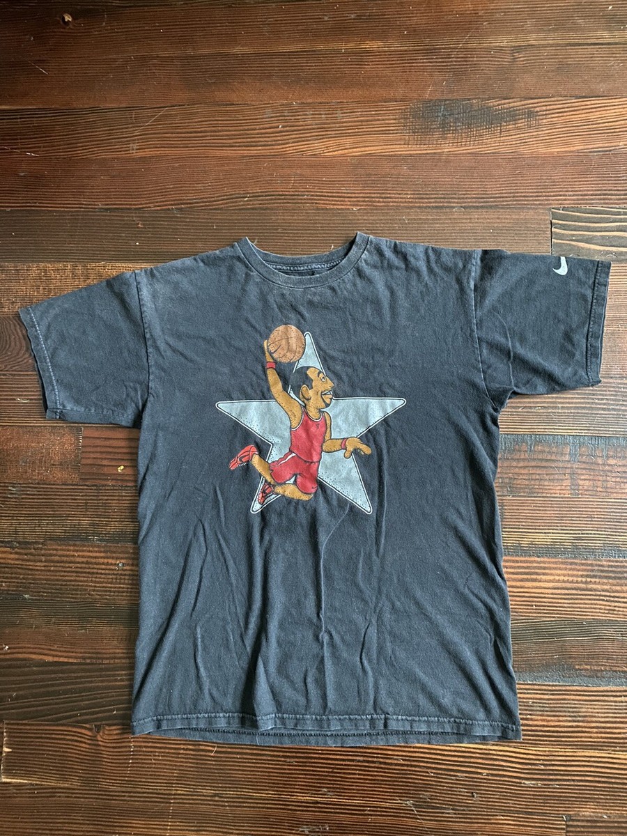 【激レア】NIKE KOBE MVP TEE L Kobe Bryant MVP Shirt Men's XL Black Rap Tee 2008 Vintage