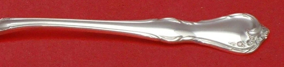 Cuchara sopera Rose Cascade de Reed and Barton de plata esterlina 6 3/4"  Foto 2 de 2