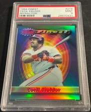 1994 CECIL FIELDER TOPPS FINEST REFRACTOR #219 PSA 9 POP 4