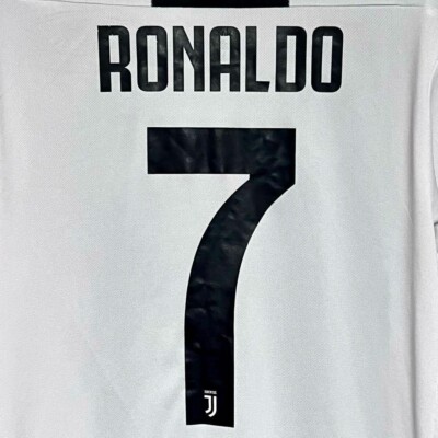 【新品/タグ付き】18/19 ユヴェントスFC ♯7 C・ロナウド【Mサイズ】 Cristiano Ronaldo Juventus FC #7 Home Jersey 18/19 CL Ver