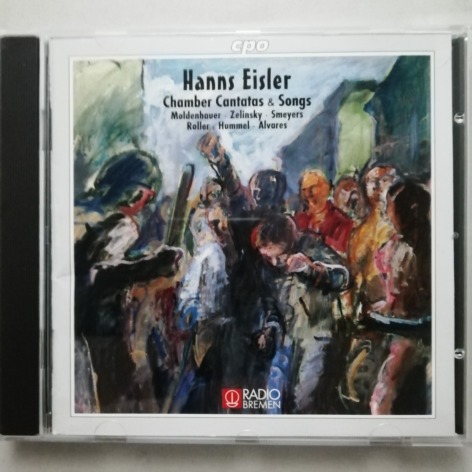 Hanns Eisler: Chamber Cantatas and Songs / Moldenhauer etc. / CPO CD 999 339-2