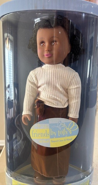 Friends By Tolly  Doll with Travel Case and Stand