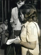 1973 Press Photo Egyptian Journalist Doreya Awni Acted as Palestine Intermediary