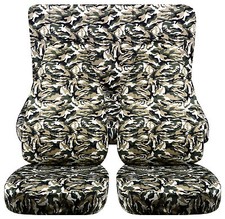 Front Back Camouflage Design Car Seat Covers Fits Jeep Cherokeechoose Color