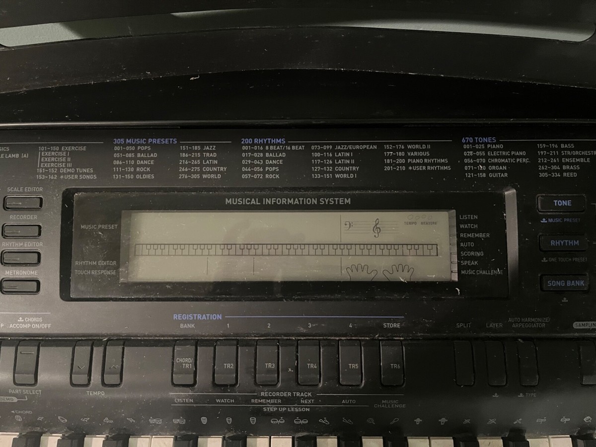 Casio WK-500 electronic keyboard with stand and bench | eBay