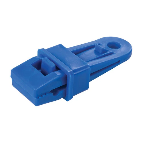 Clips pour bâche en plastique ultrarésistant réutilisable 4 pièces - Photo 2/4